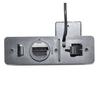 Intelligent Dynamic Trajectory Tracks Parking Line Rearview Camera For Toyota Camry 2007-2012