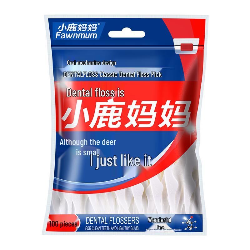 

Little Deer Mama Deep Clean Dental Floss Picks
