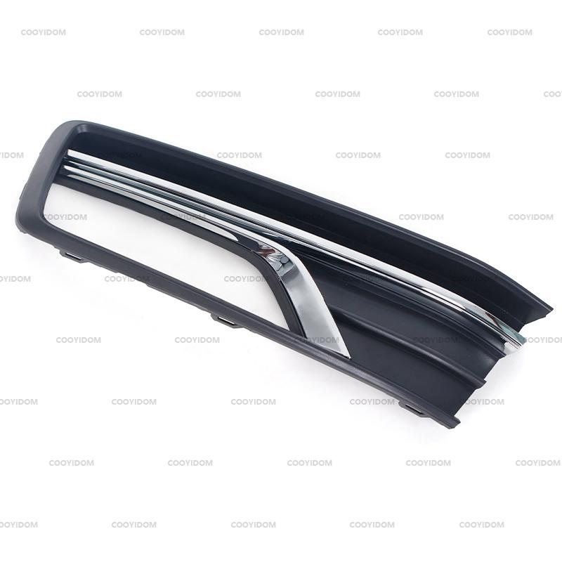 K-Car Front Bumper Fog Light Grille Grill Cover For Volkswagen VW Passat NMS 2016 2017 2018 56D853665C 56D853666C