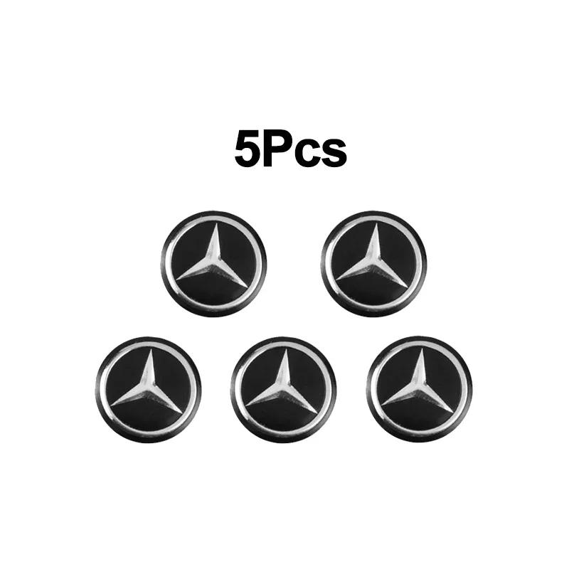 

For Mercedes Benz Car Remote Key Sticker Aluminum Emblem Decoration Decal Accessories For Mercedes Benz AMG CLA W206 W220 W211 W