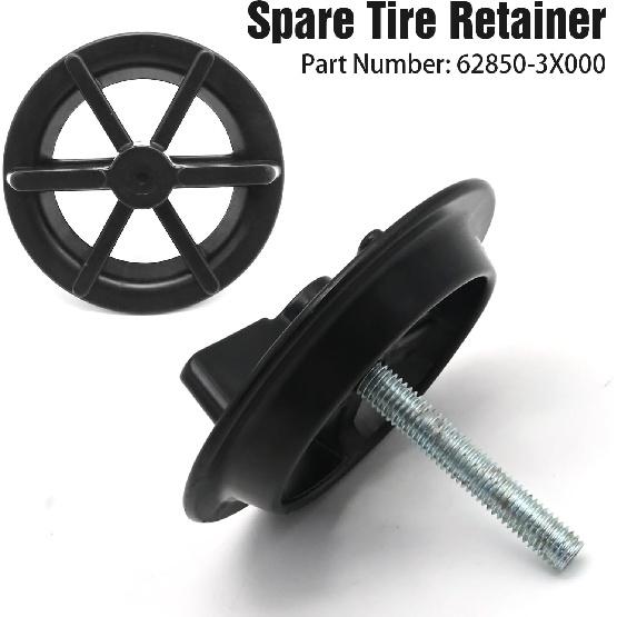 Spare Tire Hold Down Bolt Retainer Clamp Replacement for KIA K3 Forte 2013 2014 Replace# 62850-3X000