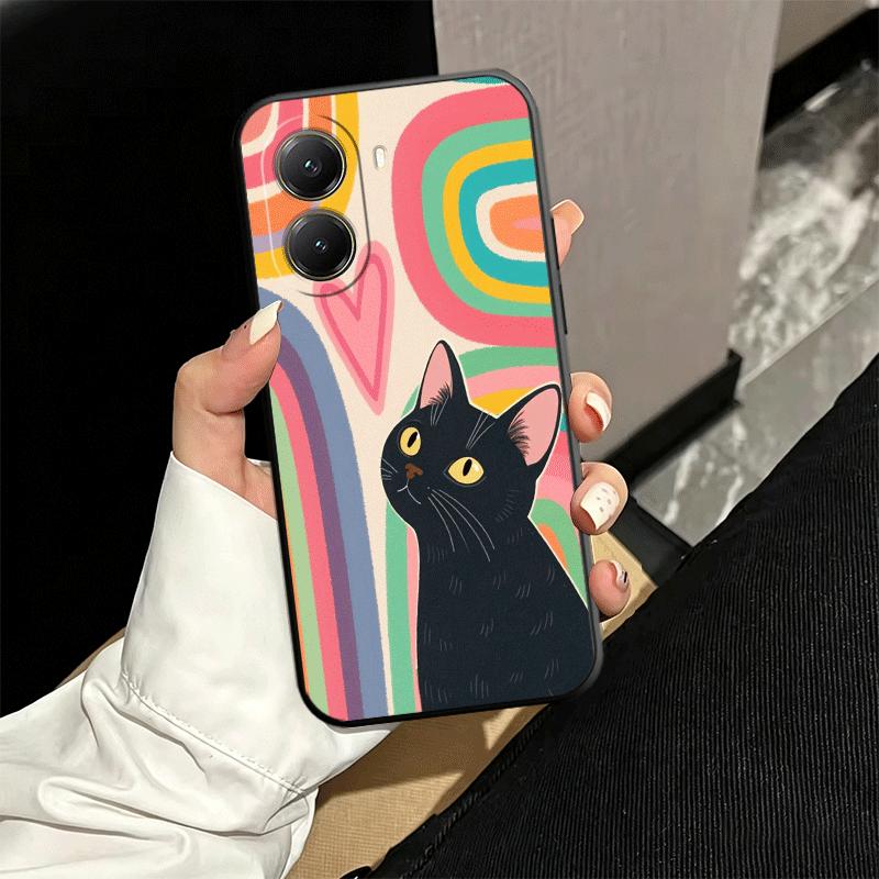 

Cat Cute Kitten Cartoon Soft Phone Case for Xiaomi Poco X5 X6 X7 X8 Pro Max X3 F7 F8 Ultra M8 M7 M6 M5 Redmi 15 15C 14C 13C 12C Xiaomi Redmi 15C