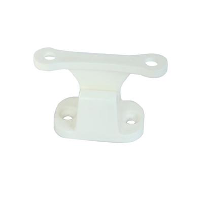 2Pcs Caravan RV Motorhome Camper Main Door Gate Push Catch Retainer Clip Holder Stay Spacer Caravan Boat Accessories White Nylon.