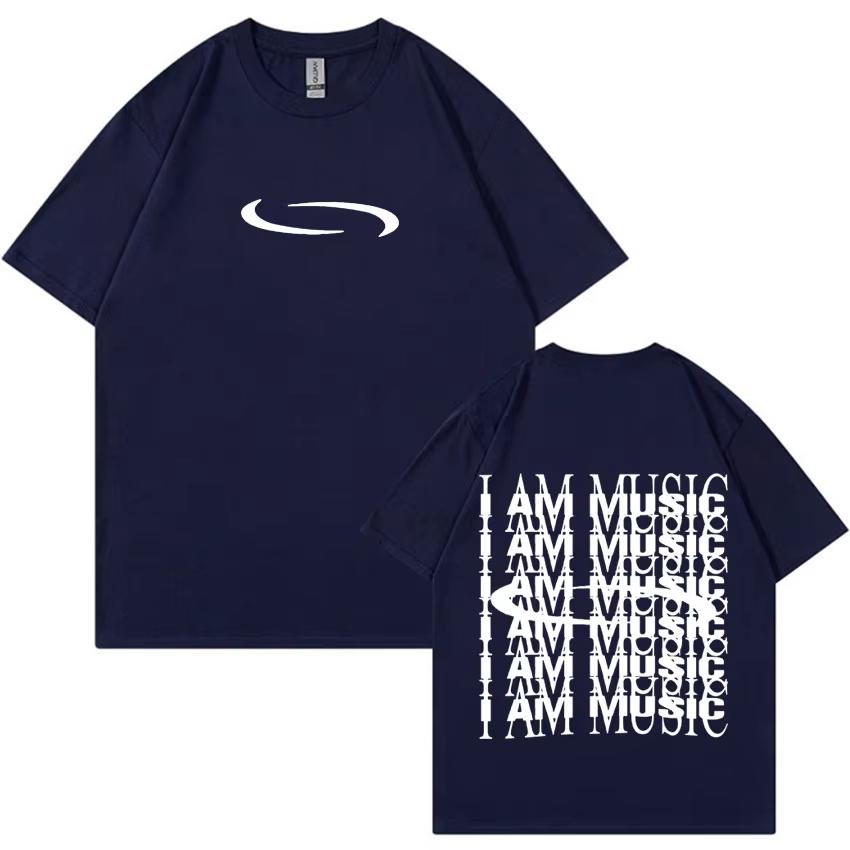 

Playboi Carti I AM MUSIC Logo T Shirt Opium Ken Carson Narcissist Tour Rap 2025 Summer Men Women Tops Casual Oversized Tees 4XL
