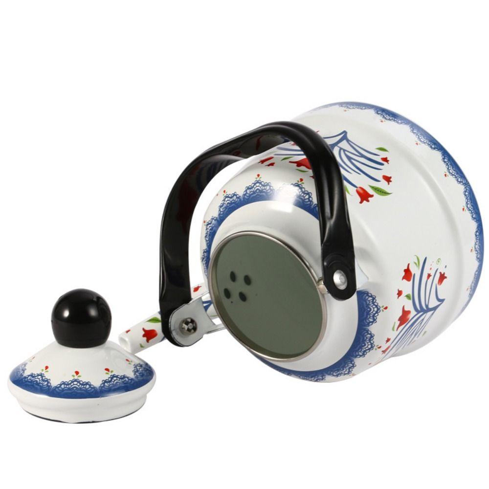 European Style Water Kettle Handmade Tea Pot Teakettle Ancient Bell Pot Outdoor