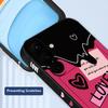 Lovely Heart Pattern Case For Samsung Galaxy S26 S25 Ultra S24 S23 S22 Plus S21 FE A15 A16 A17 A35 A36 A54 A55 A56 5G Soft Cover