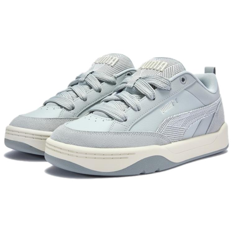 Puma Park Lifestyle Bequem Vielseitig Low-Top Skate-Schuhe Unisex Sneaker Hellgrau 40646302