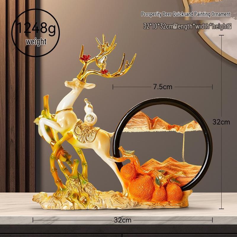 JINGRUIXIANG Family Blessing Desk Ornament