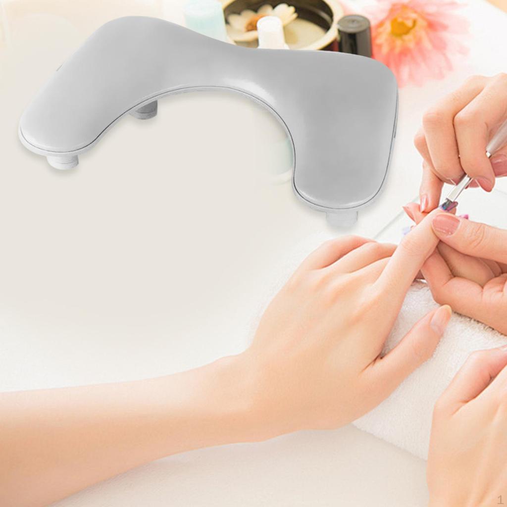 Manicure Arm Rest ,Hand Pillow, Cushion, Detachable Comfortable Nail Armrest Tool for