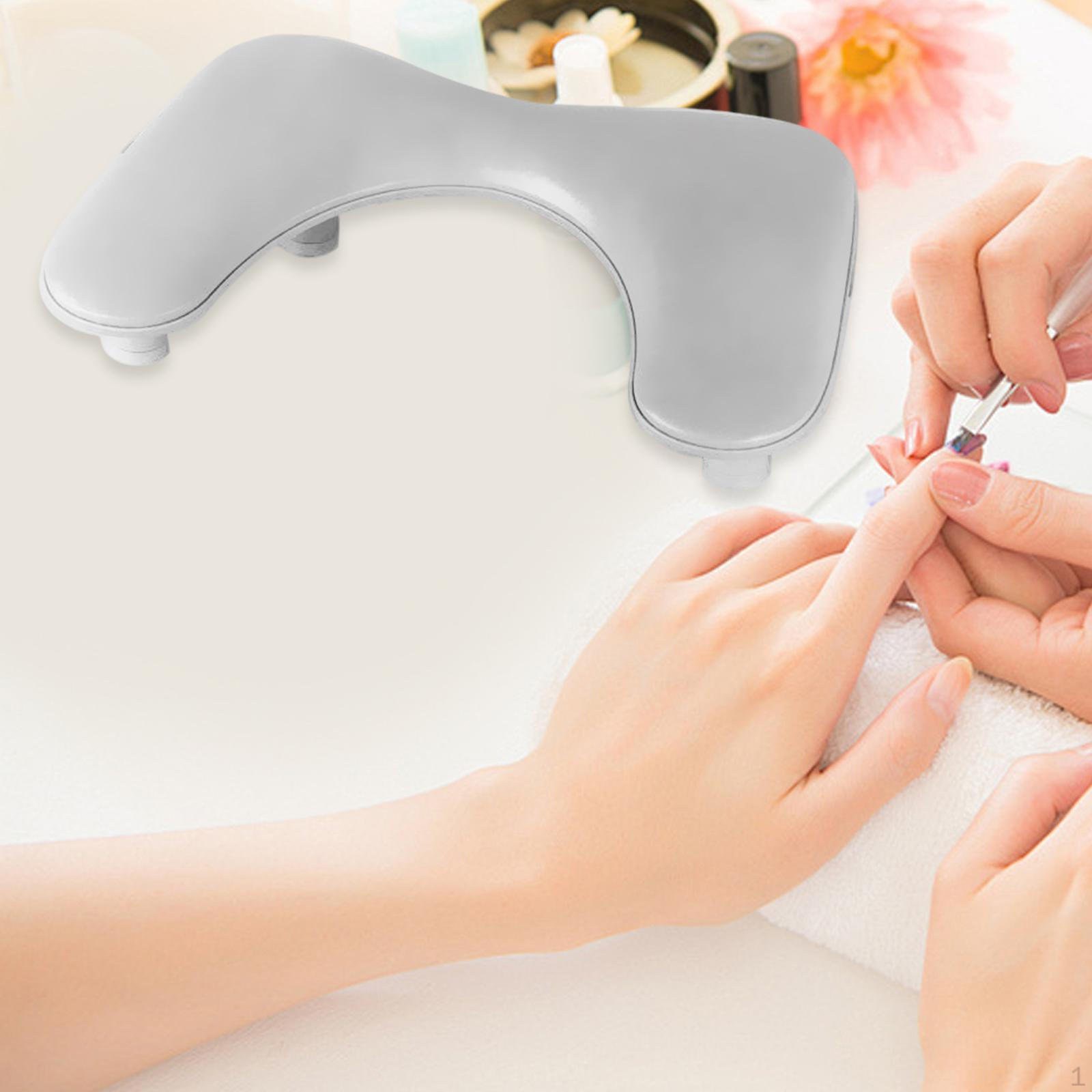 

Manicure Arm Rest ,Hand Pillow, Cushion, Detachable Comfortable Nail Armrest Tool for серый