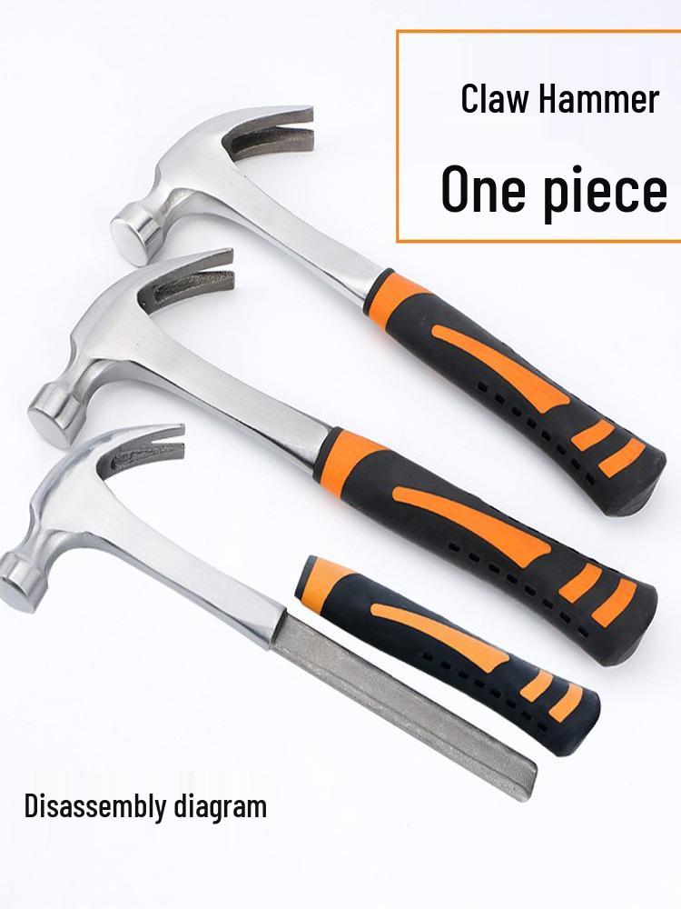 Multifunktions-Klauenhammer mit Brecheisen für Holzbearbeitung & Elektroarbeiten