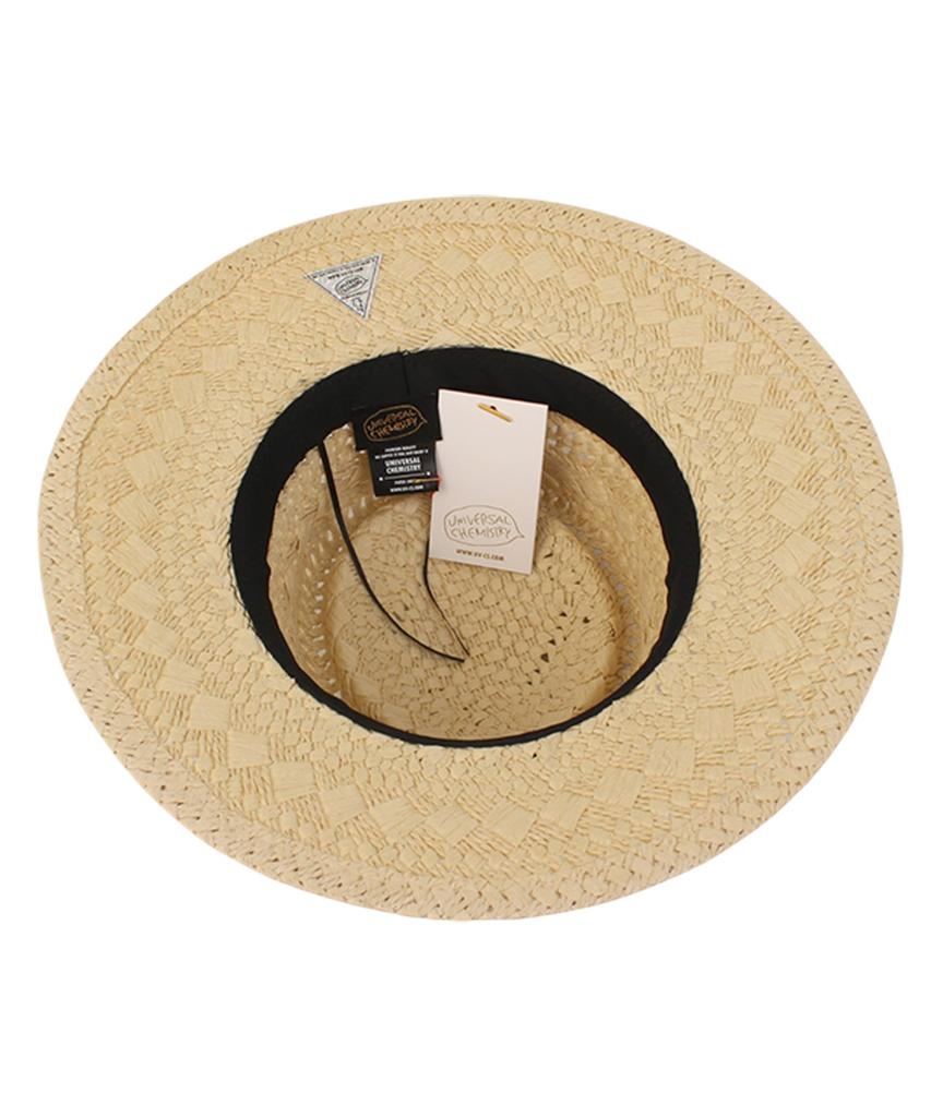Yunibeosyeolkemiseuteuli Sanjose Bk Line Beige Panama Hat Panama Hat
