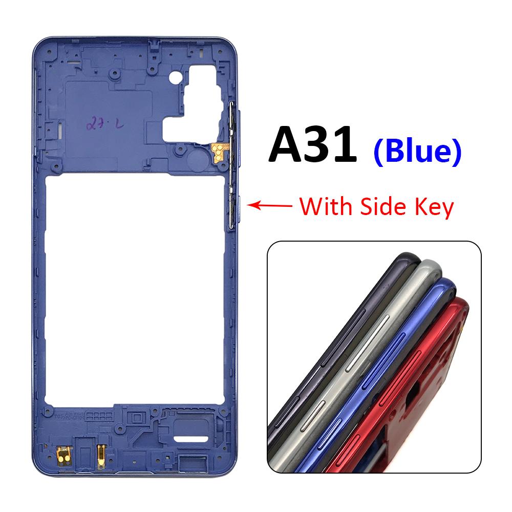 Telaio Intermedio Per Samsung A21s A31 A41 A51 A71 Con Tasto Volume Scocca Anteriore Cornice Centrale Scocca Telaio
