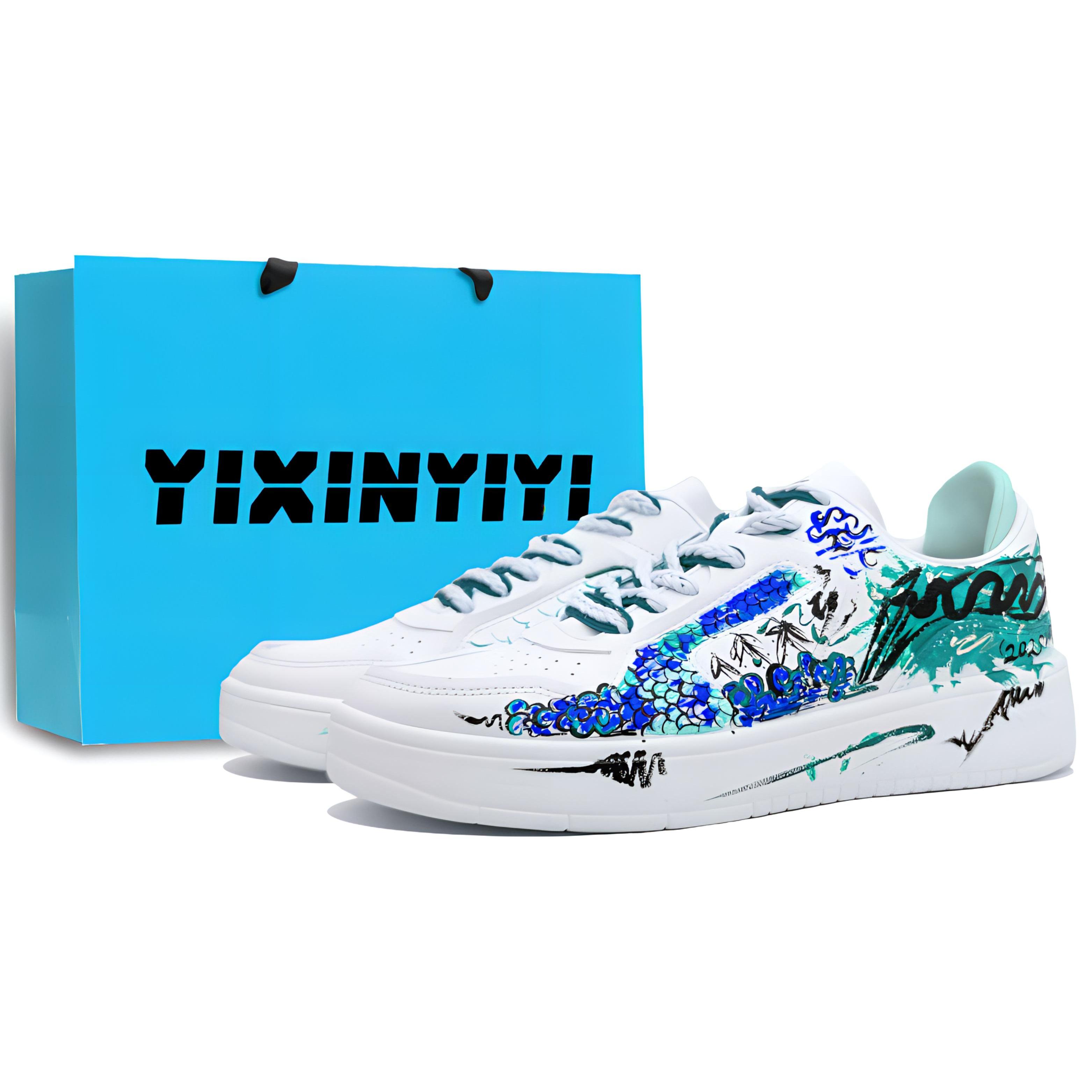 

Li Ning Street Player Synthetic Leather Coverage Thermal Slip Resistant Coverage Thermal Slip Resistant Low top AGCT522-1(Team400-) 36