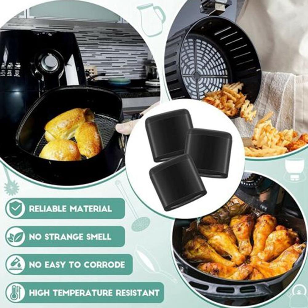 Kit Air Fryer Rubber Bumpers Accessories Replacement