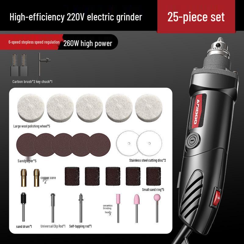 

Высокомощная ручная электрическая шлифовальная машина и дрель для полировки, шлифовки, резки и гравировки