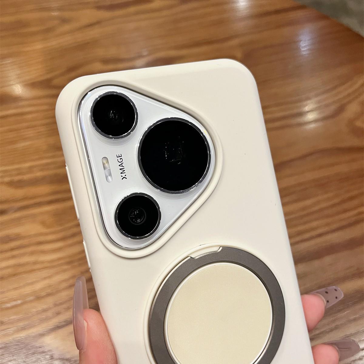 

Applicable To Huawei Pura70Pro+ Mobile Phone Case Official Real Liquid Silicone High-end Mate70 Simple Protective Case Huawei-Mate40