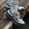 Li Ning Outdoor CF Tracing, Yijie Lite 2.0 Abrasion Resistant Support Low top Hiking Shoes Men's Black Gray AHTU007-3