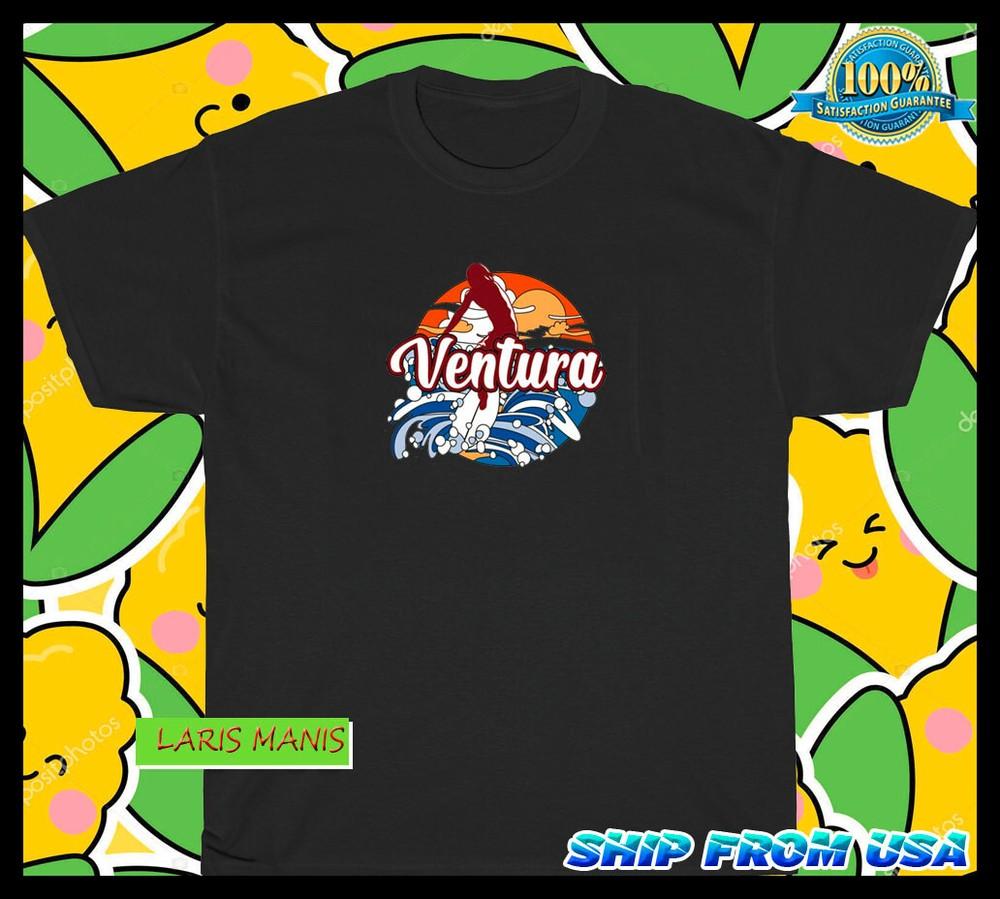 New item Retro Ventura California logo american funny t shirt SIZE S-5XL Unisex T-Shirt XXL