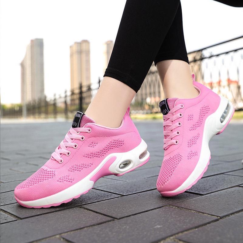 Women Sport Sneakers Shoes Casual Breathable Running Shoes Soft Soles Girls Shoes