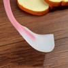 1 Adet Silikon Krem Spatula Mini Yarı Saydam Pişirme Spatulası Isıya Dayanıklı Tereyağı Spatulası Mutfak Gereçleri Pişirme Araçları