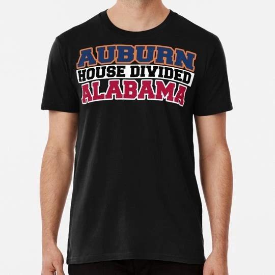 Auburn House Divided Alabama Size S to 5XL Made in the USA T-Shirt S