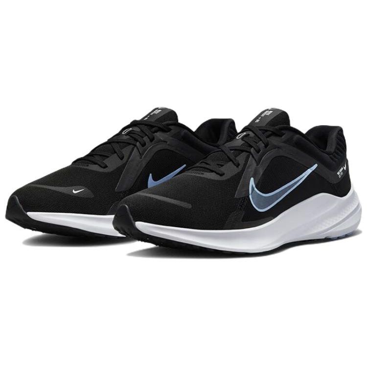 Nike Quest 5 Black Cobalt Bliss Men Sneakers White DD0204-006