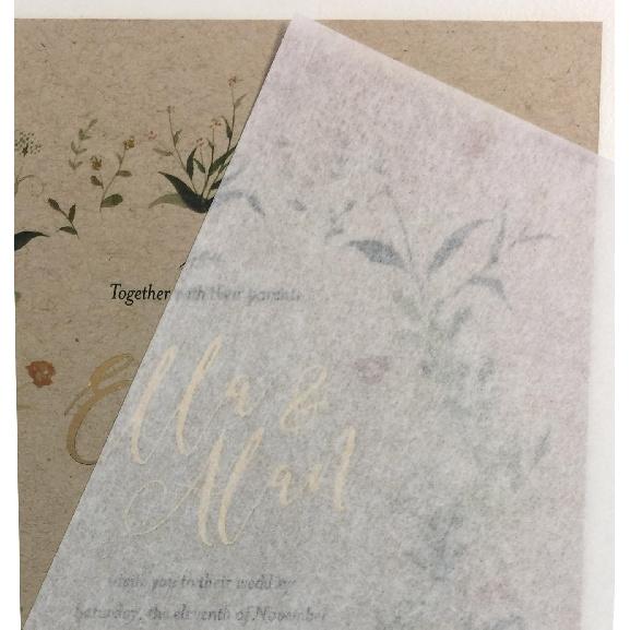Tissue Paper for Photos and Invitations (5x7)