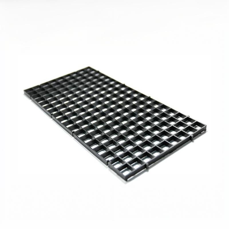 1Pcs Multifunctional Isolation Grid Board Plastic Undergravel Bottom Plate Tray Black White Seperator Divider Board Net