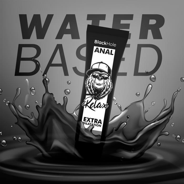 Black hole - gel a base d''eau dilatation anale 150 ml -