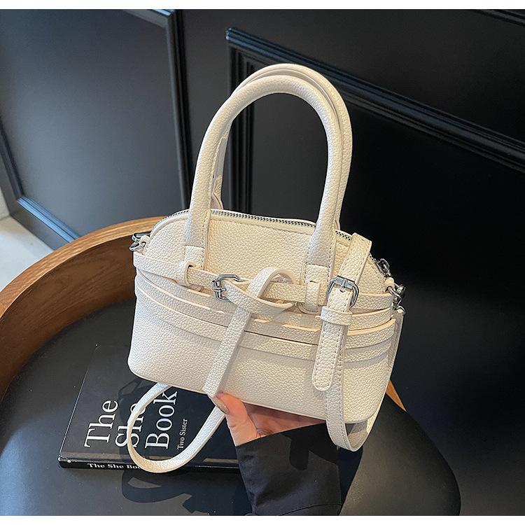 

Висококласна нішева сумка жіноча весняна універсальна нова модна сумка-месенджер жіноча портативна сумка-мушля білий