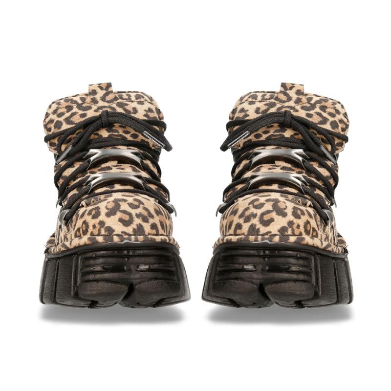 Fashion Wild & Stylish! Leopard - Print Chunky Platform Sneakers