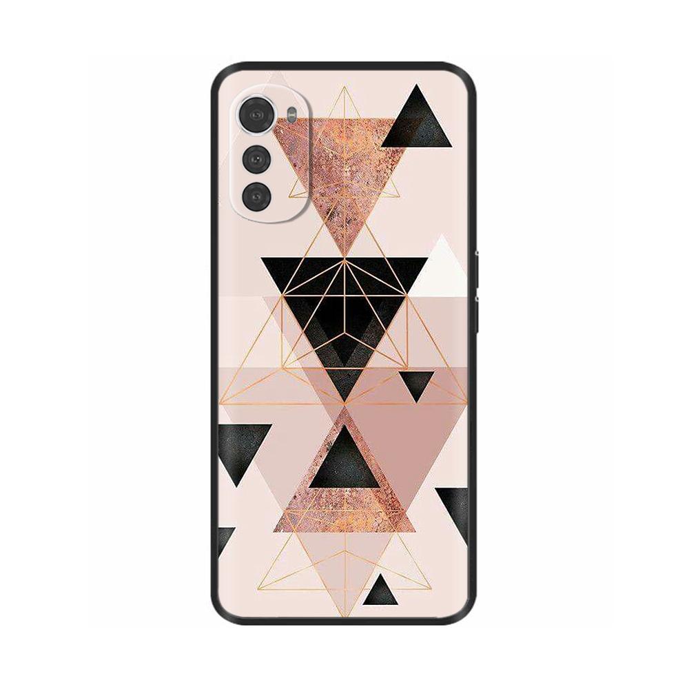 For Motorola Moto E32 Case Silicone Fashion Painted Soft Phone Case for Motorola Moto E32S Cover MotoE32S E 32 Bumper Fundas