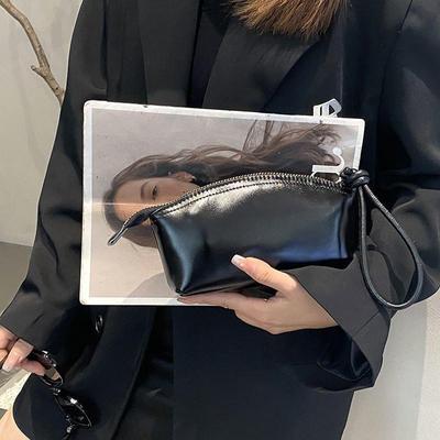 Retro Elegante PU-Leder Reisebrieftasche für Damen - Große Kapazität, Nischen-Design Frühling Sommer