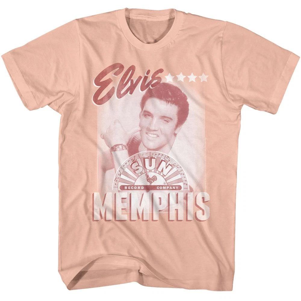 Elvis Sun Records Memphis Peach Music  Children s T-shirt 160