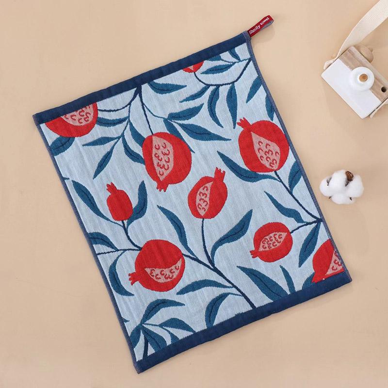 New Household Kitchen Towels Restaurant Bathroom Hand Towels Pure Cotton Square Absorbent Hand Towels Practical Cleaning Cloth