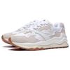 Li Ning 001 Mountain And Sea Fabric Synthetic Leather Non-Slip Wear-Resistant Low-Top Sports Casual Shoes Women sneaker Standard-White AZGT008-5
