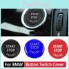 Moto Car Start Engine Stop Button Cover Sticker Interior Trim For Bmw X5 E53 E70 X6 E71 E72 X3 E83 X1 E84 E90 E60 E92 E93 Parts