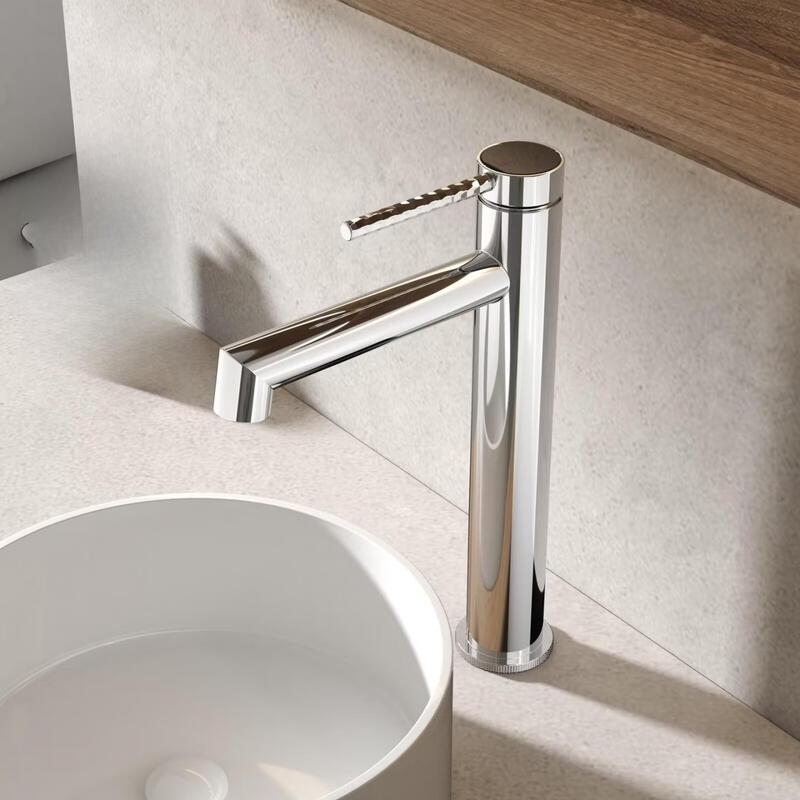 TLXT Single-Handle Hot & Cold Deck-Mounted Basin Faucet