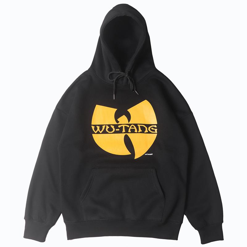 WUTANG School Retro Hip Hop Classic Print Hoodie