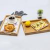 Bamboo Wood Serving Tray with Handles