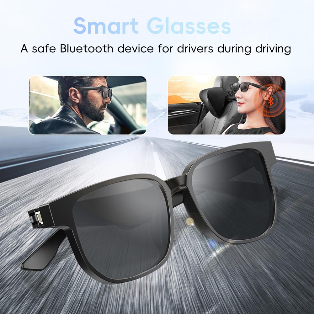 KI Smart Bluetooth Audiobrille Outdoor-Sport Anruf Navigation Ultraviolett-Schutz Sonnenbrille
