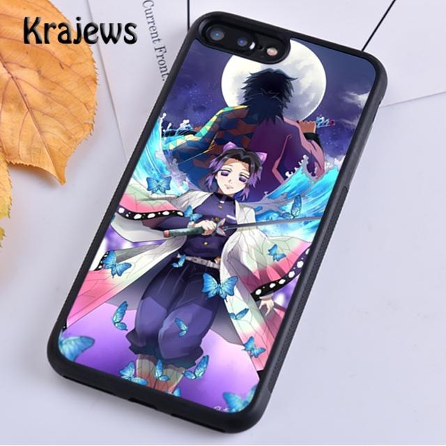 Krajews Kimetsu no Yaiba Charaktere Handyhülle Cover Für iPhone 14 5 SE 6s 7 8 plus XR XS 11 12 13 pro max Samsung S21 S22ultra