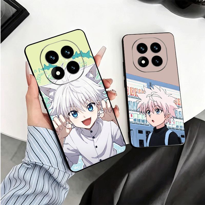 Hunter X-Hunters Cute Soft Phone Case for Xiaomi Redmi Note 12 13 14 15 Pro Plus 11 12S 11S 11T 10 4G Black Cover Back Shell