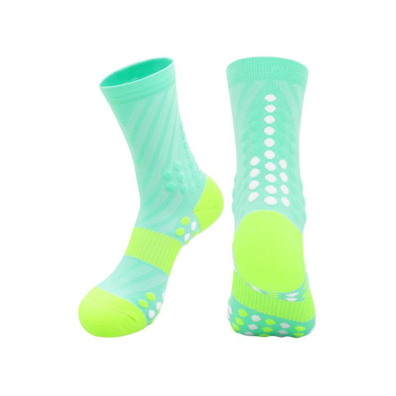 2026 Cycling Socks Men's and Women's Hiking Sports Socks Running Socks Breathable Sweat-absorbing Medium Tube Professional Marathon Socks