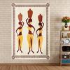 African Drum Music Tapestry Ethnic Style Percussion Instrument Home Decorative Wall Hanging for Bedroom  Living Room
