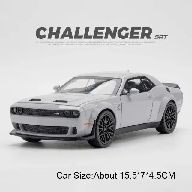 1:32 Hellcat Modell Miniatur Spielzeugautos Metall Druckguss Türen Geöffnet Simulation Innenraum Gummireifen Exquisite Polizeiauto Modelle
