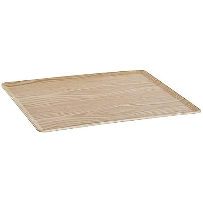 Plateau - DKD HOME DECOR - Multicolore - Bambou - 28 X 36 X 0,8 Cm - Rectangulaire