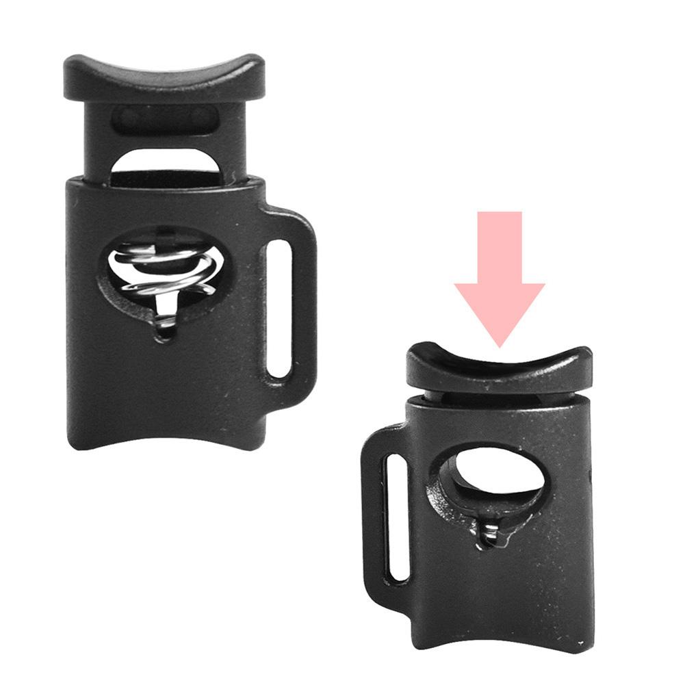 Buy 10*Shock Cord Ends Stoppers Bungee Elastic Stops Adjustment Buckles