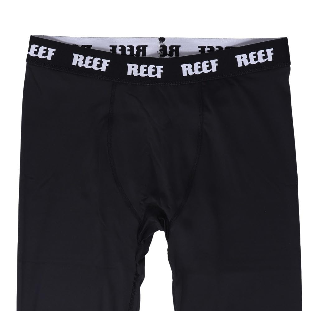 Leaf Surf Full Leggings Herren Lange Tights, Schwarz (SCHWARZ).